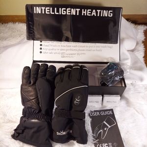 Snow Deer Heated Gloves Lg